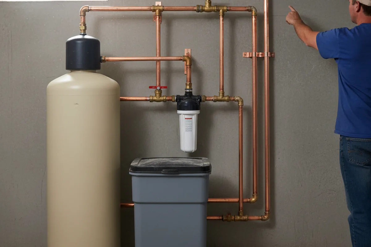 Whole-house water treatment system installed in Wilmot